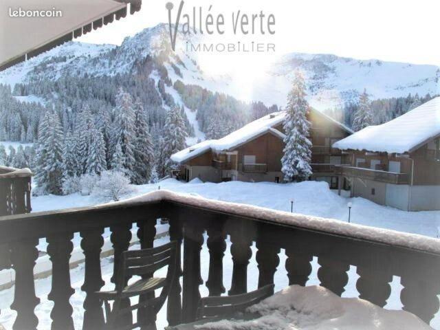 Studio Au Pied Des Pistes Avec Vue Sur La Montagne Mieussy エクステリア 写真