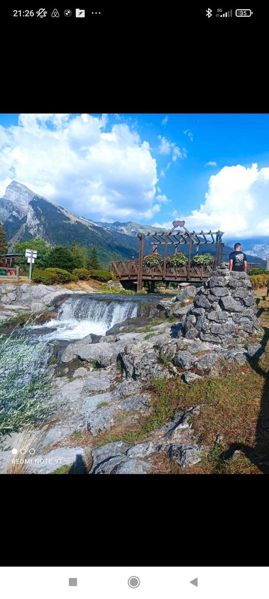 Studio Au Pied Des Pistes Avec Vue Sur La Montagne Mieussy エクステリア 写真